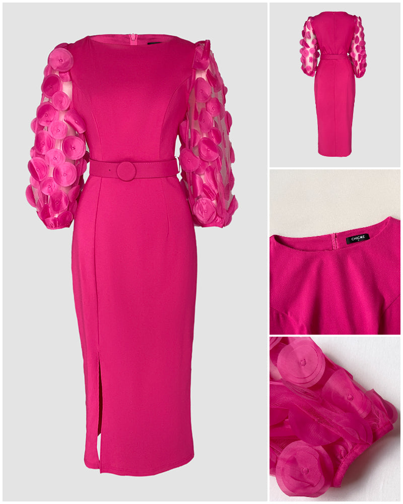 Calmira – elegancka sukienka z talią