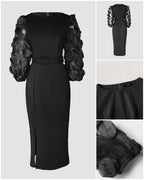 Calmira – elegancka sukienka z talią