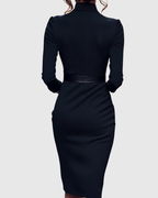 Claribel - Elegancka Sukienka Midi