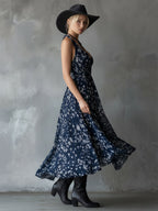 Elmira – sukienka maxi w kwiaty