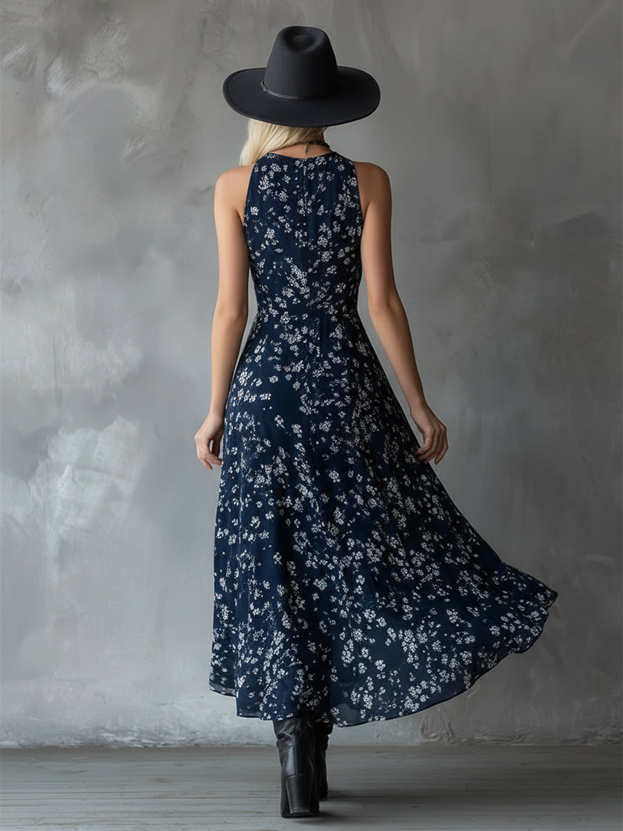 Elmira – sukienka maxi w kwiaty