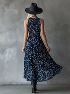 Elmira – sukienka maxi w kwiaty