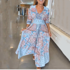 Zelmyra – sukienka maxi w kwiaty